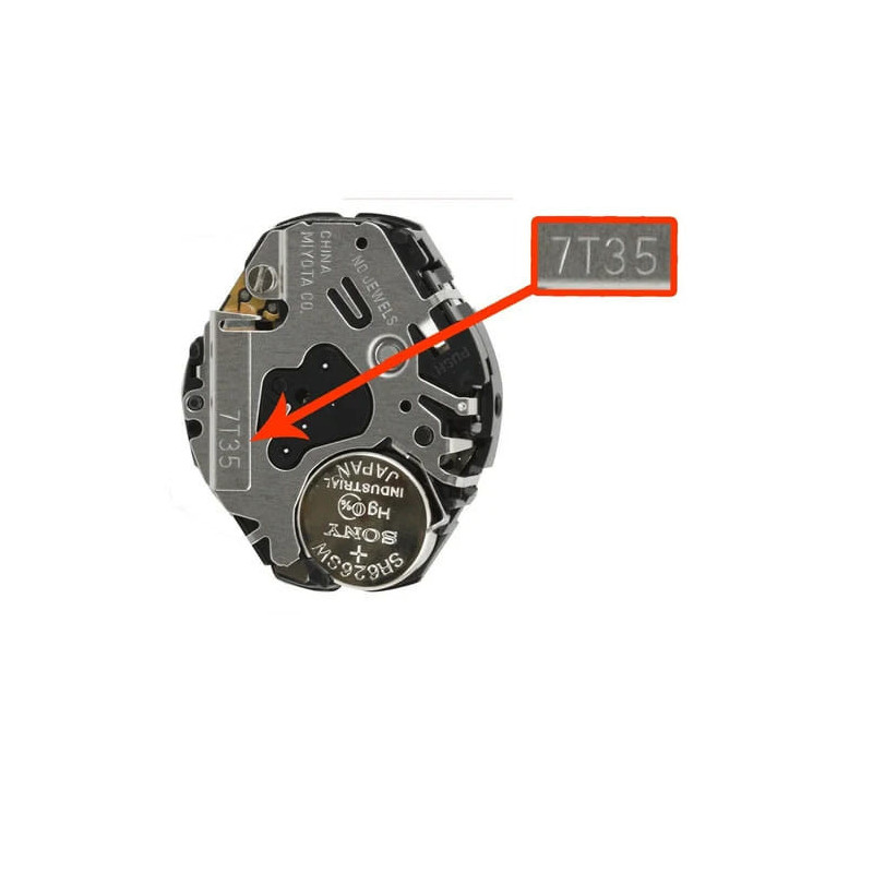 Mecanism ceas de mana Miyota 7T35